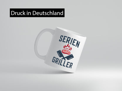 Serien Griller | Grillmeister Grillen Chef Geschenk Arbeit Kollegen Büro