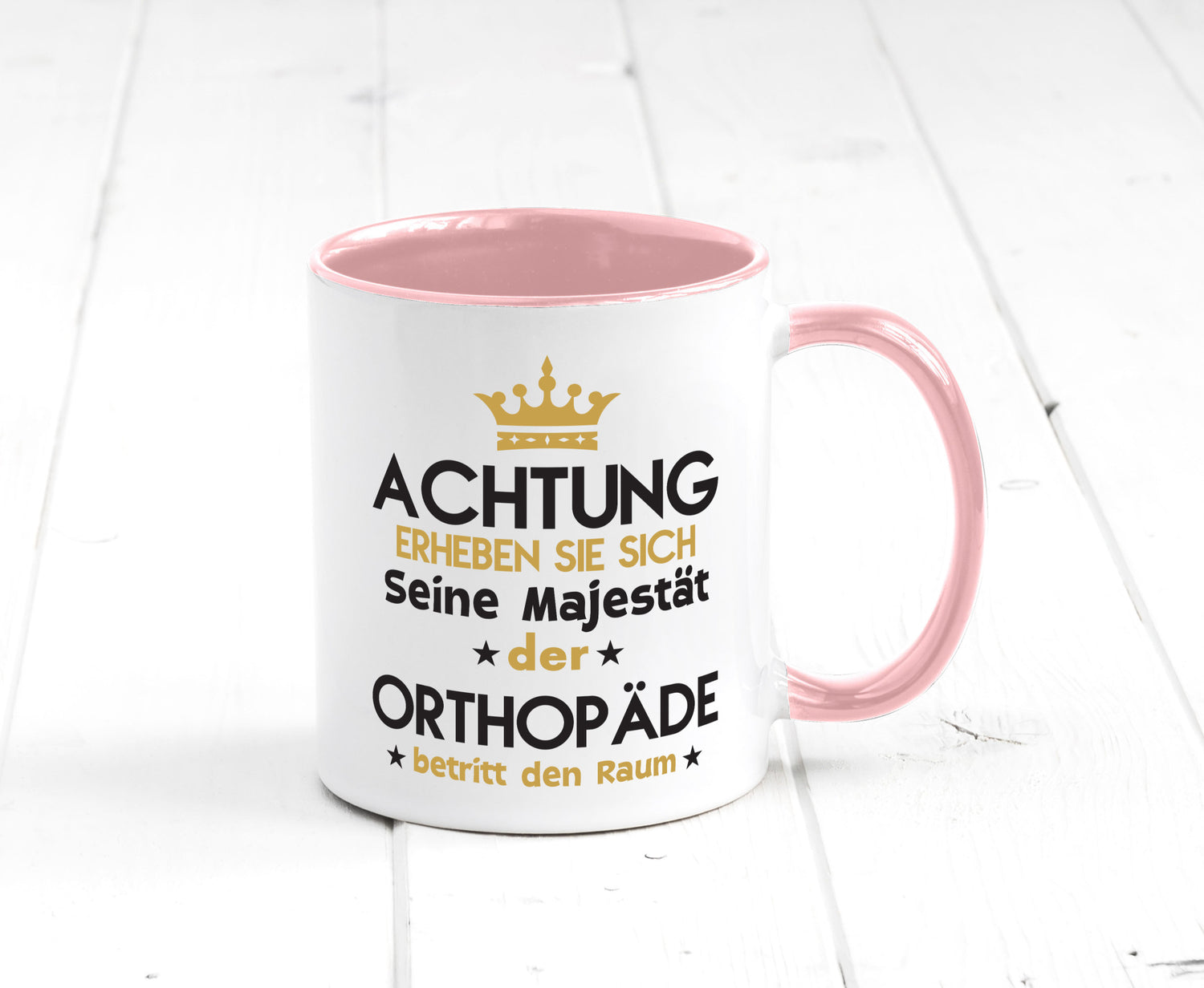 Seine Majestät Orthopäde | Orthopädie lustiger Spruch Geschenk Humor