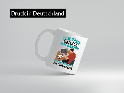 Im Universum: Wirtschaftsinformatiker | Informatik Humor Geschenkidee Tasse