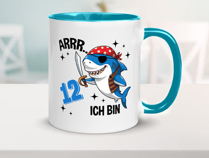 12. Geburtstag | 12 Jahre Arr Pirat Hai Piraten Geschenk Geschenkidee lustiger