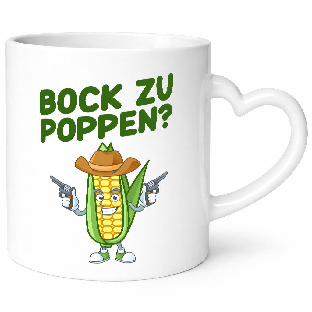 Bock auf Poppen | Mais Lustig Geschenk Humor Geschenkidee lustiger Spruch Tasse