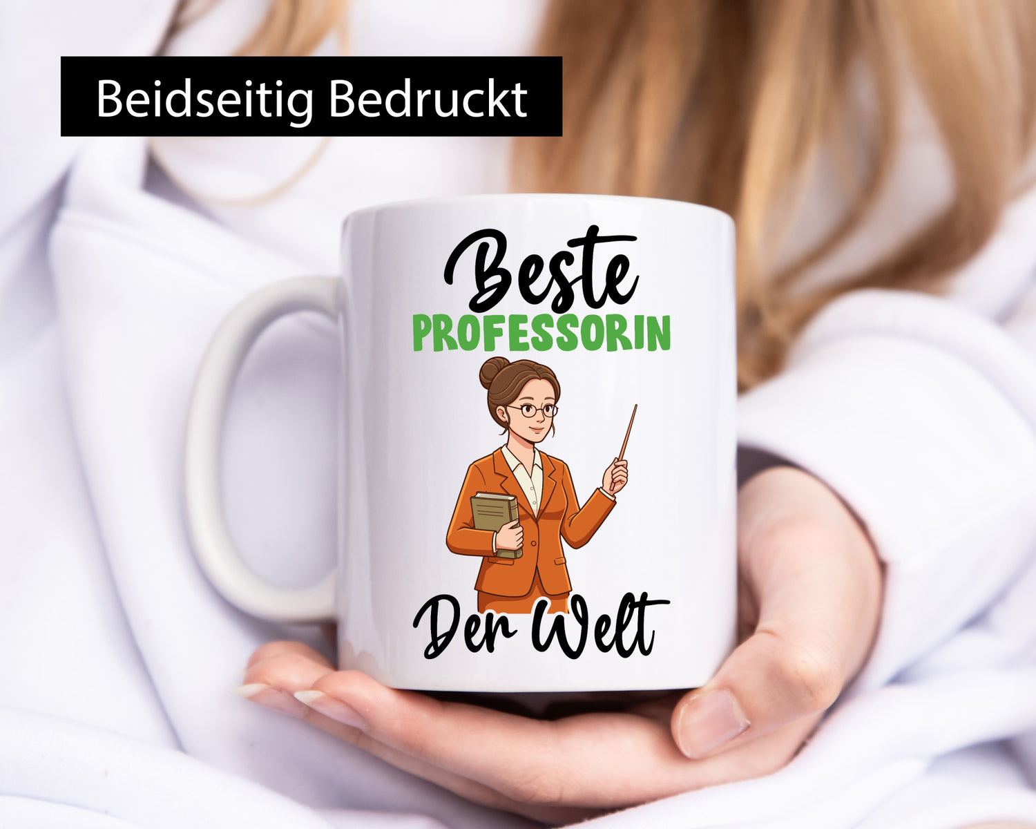 Beste Professorin | Uni Universität v2 Humor Geschenkidee Tasse