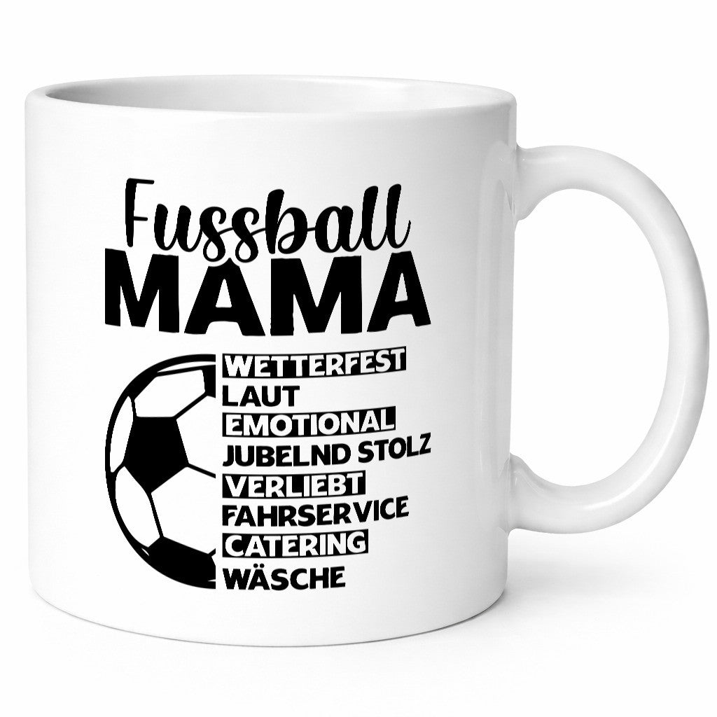 Fußball Mama | Muttertag lustig Familie Geschenkidee Geschenk Tasse