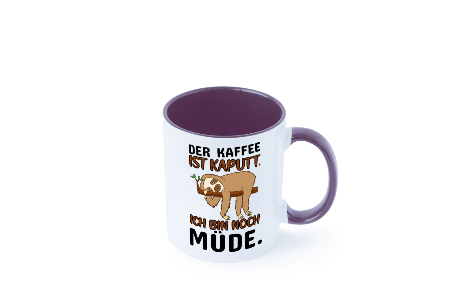 Der Kaffee ist kaputt v2 Geschenk Humor Geschenkidee lustiger Spruch Tasse