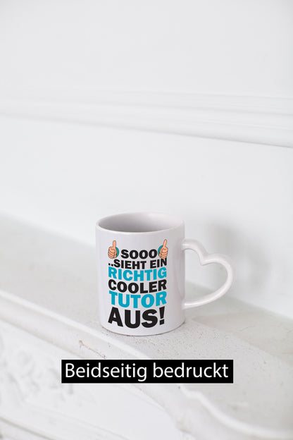 Cooler Tutor | Nachhilfe Tasse Lehrer Tutoren lustig Humor Geschenkidee Geschenk