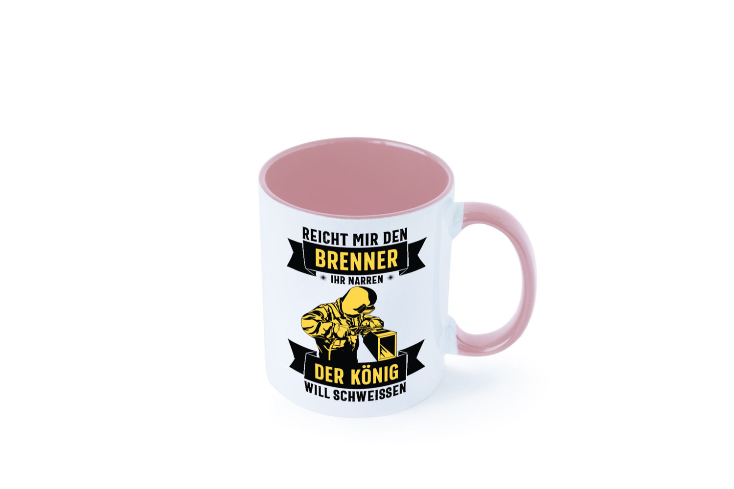König will schweissen | Schweisser Sterne lustiger Spruch Geschenk Humor