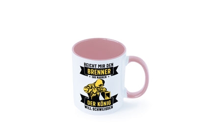 König will schweissen | Schweisser Sterne lustiger Spruch Geschenk Humor