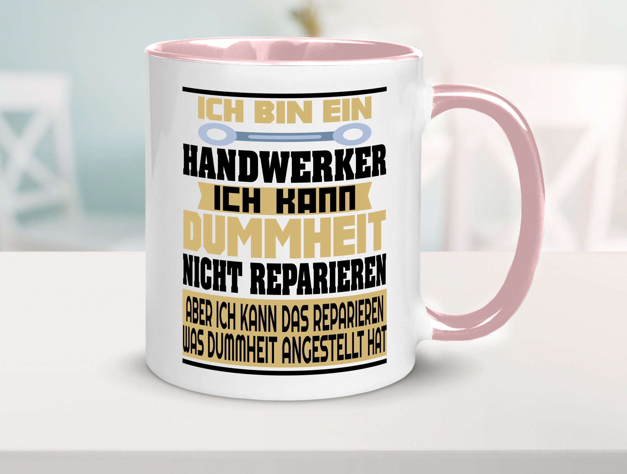 Ich bin Handwerker | Dummheit Schlechte Arbeit lustiger Spruch Geschenk