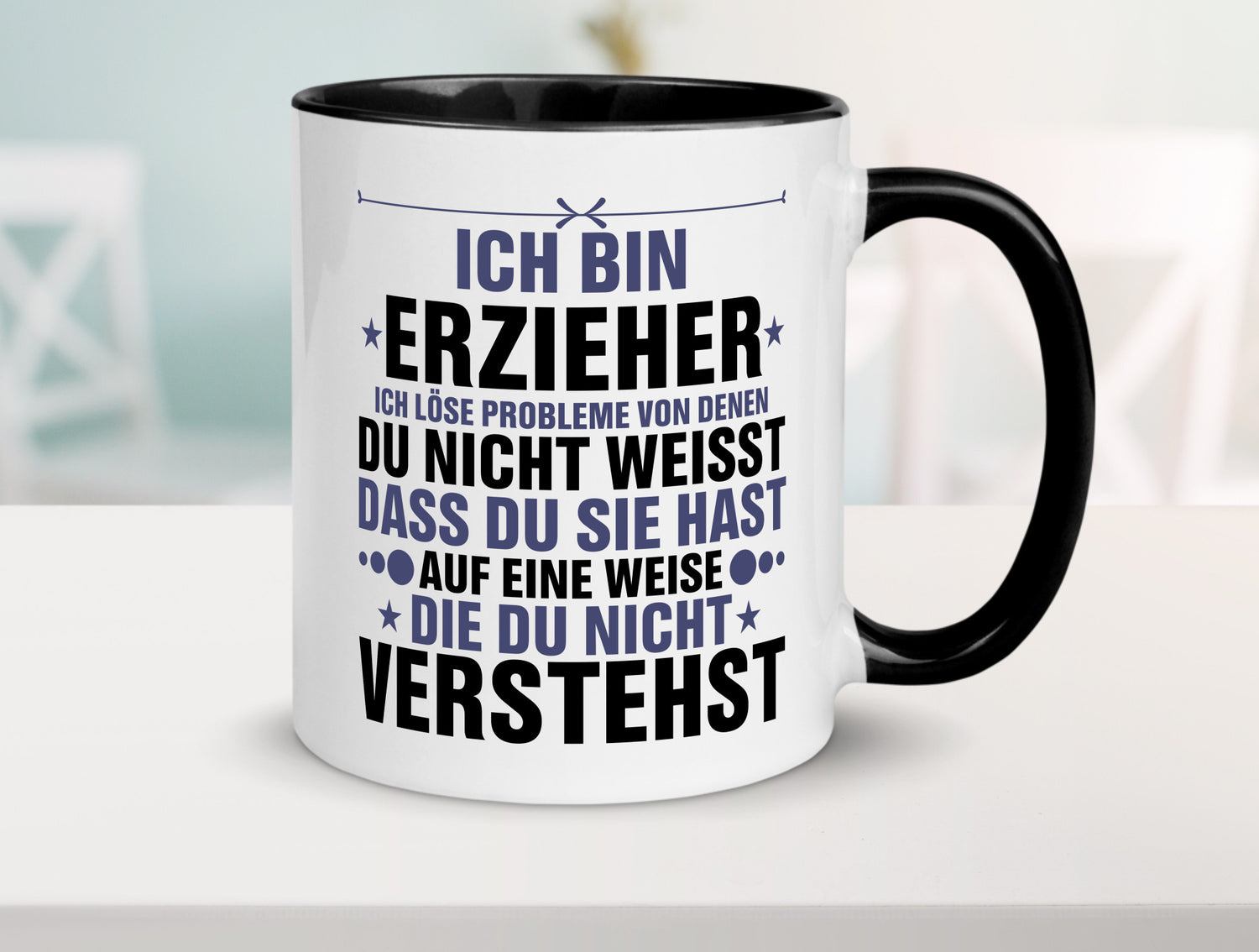 Löse Probleme: Erzieher | Pädagoge Schule v2 lustiger Spruch Geschenk Humor