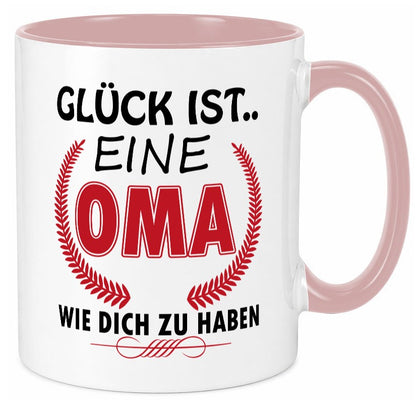 Beste Oma der Welt lustiger Spruch Geschenk Familie Geschenkidee Tasse