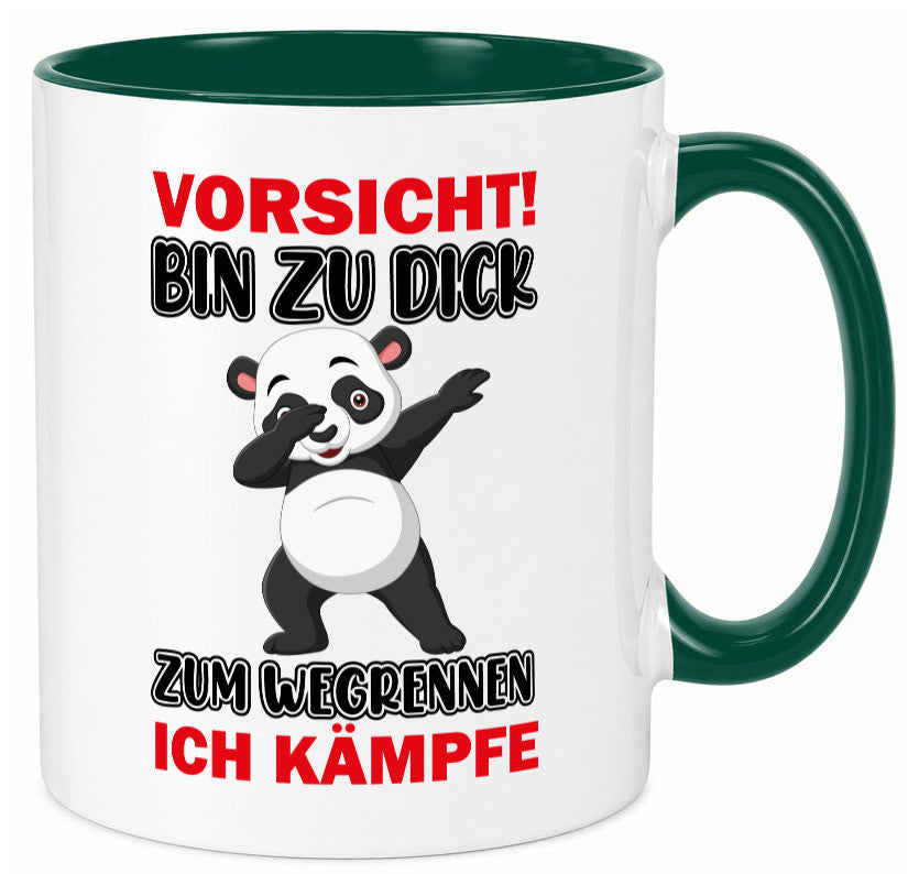 Ich bin ein Kämpfer Geschenk Humor Geschenkidee lustiger Spruch Tasse