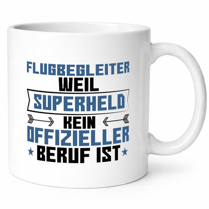 Superheld Flugbegleiter | Steward Flughafen Geschenk Humor Geschenkidee