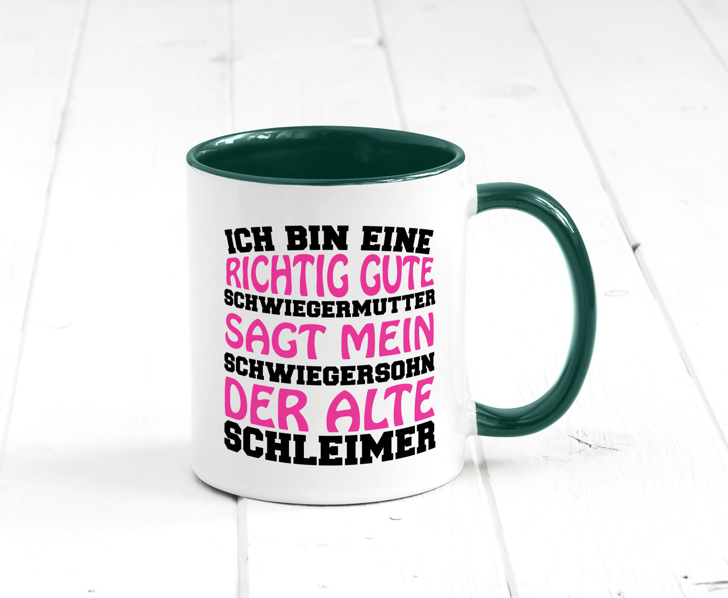 Gute Schwiegermutter lustig Familie Geschenkidee Geschenk Tasse