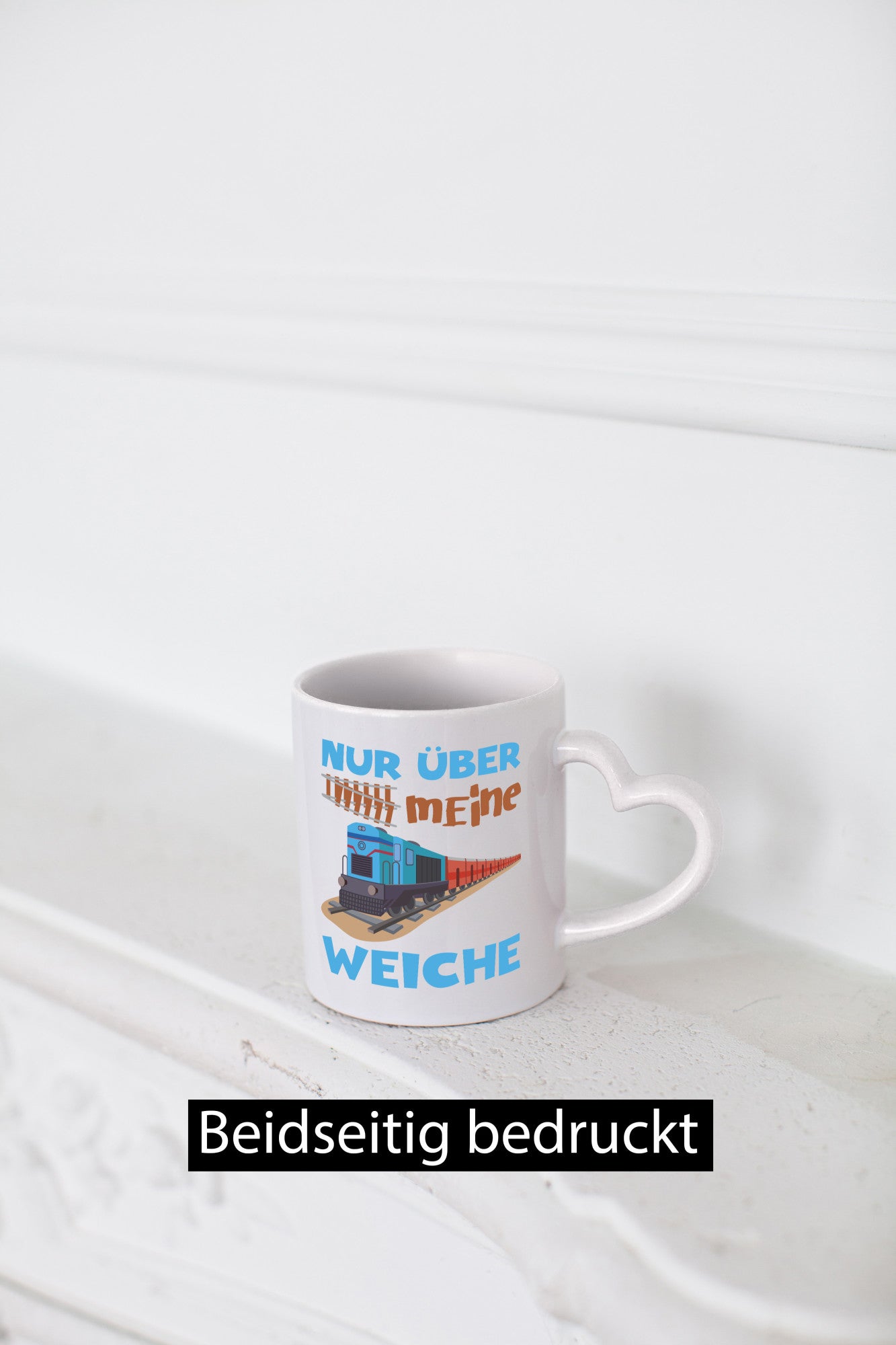 Nur über mein Weiche | Eisenbahn Weichen lustiger Spruch Geschenk Humor