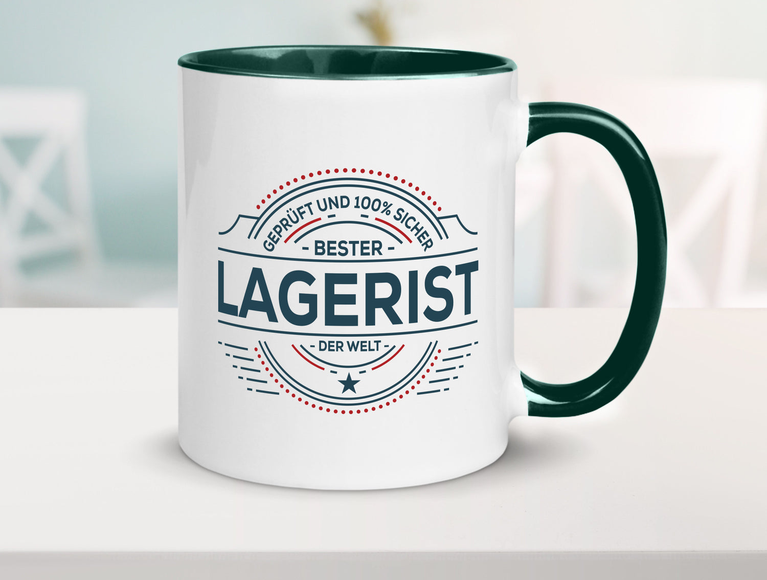 Geprüft und sicher: Lagerist | Lageristen Lager Arbeiter lustiger Spruch