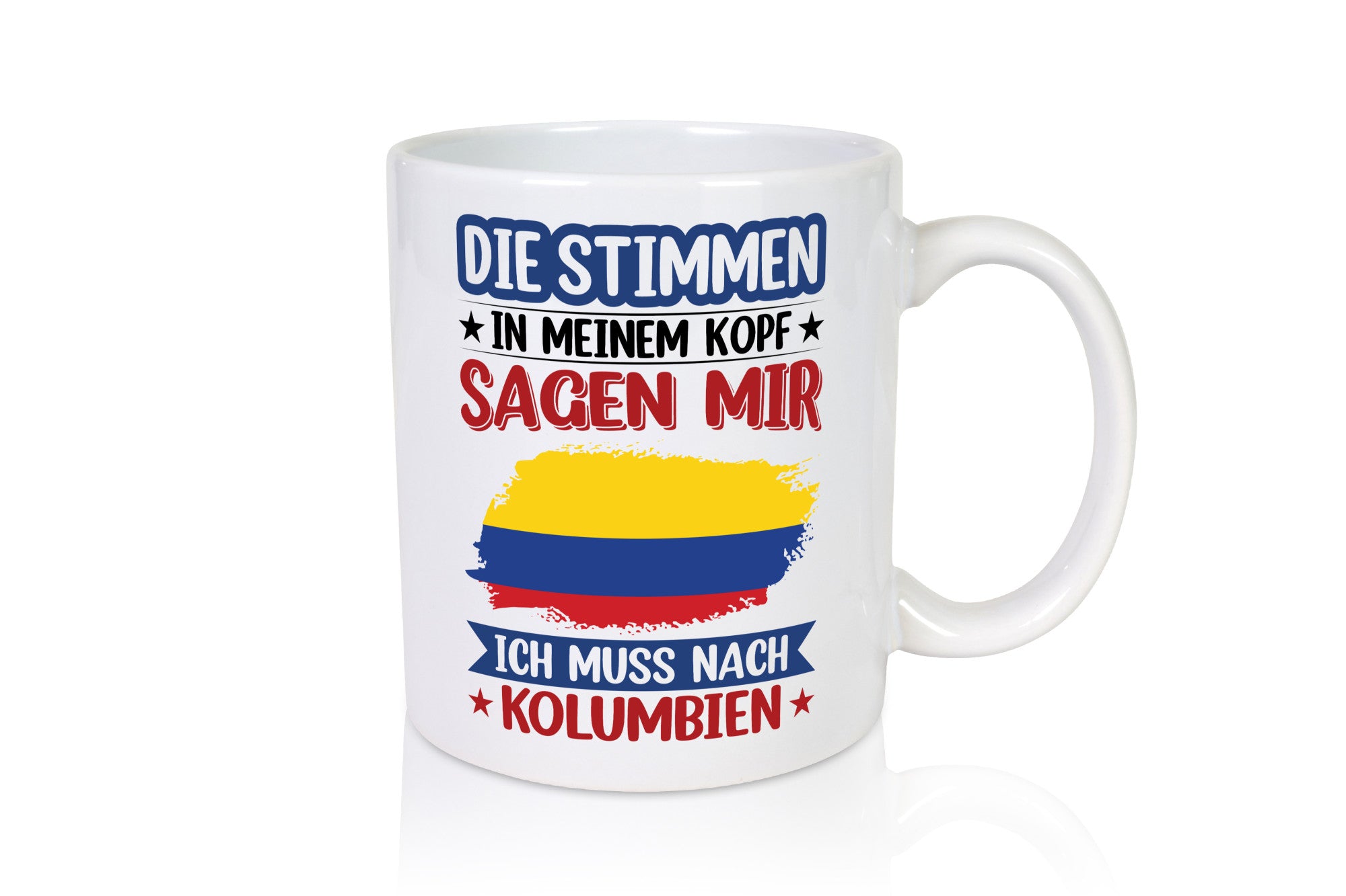 Kolumbien | Urlaub Stimmen in meinem Kopf Traumland Geschenk Humor Geschenkidee