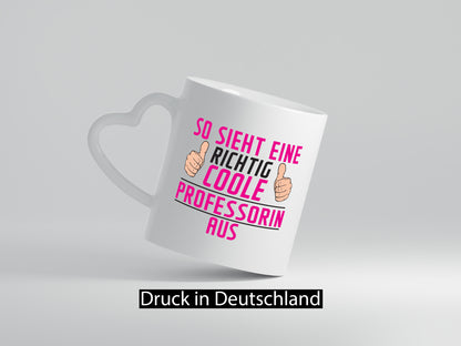 Richtig Coole Professorin | Uni Universität lustiger Spruch Geschenk Humor