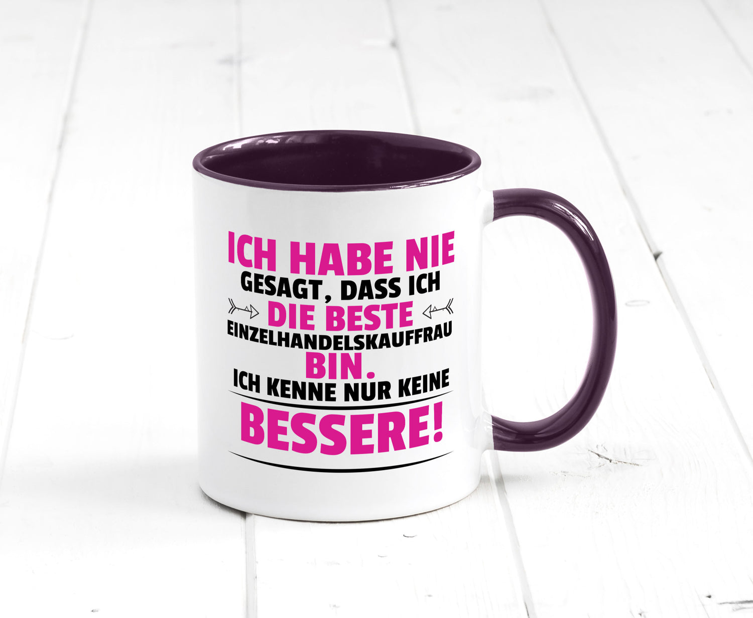 Die Beste Einzelhandelskauffrau | Einzelhandel Geschenkidee Humor Tasse
