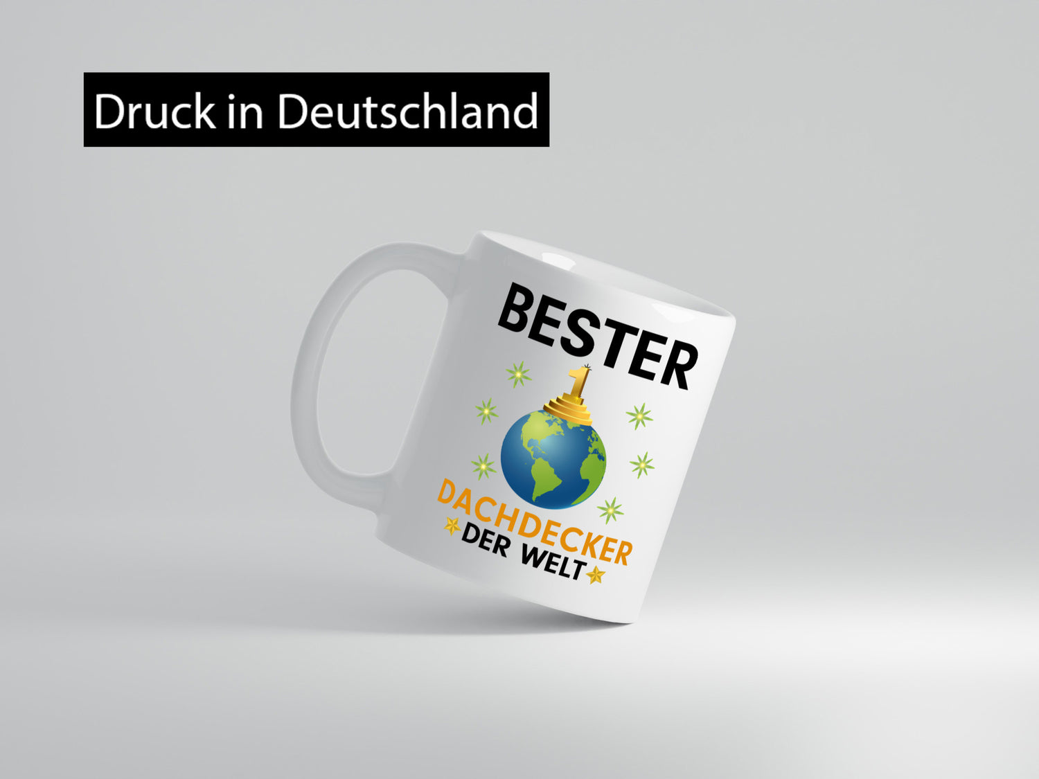 Welt Bester Dachdecker | Dachbau Hausbau Humor Geschenkidee Tasse