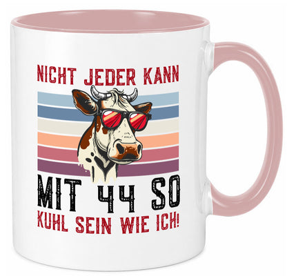 Mit 44 so gut aussehen | 44. Geburtstag Landwirt Bauer v2 lustig Geschenkidee Tasse