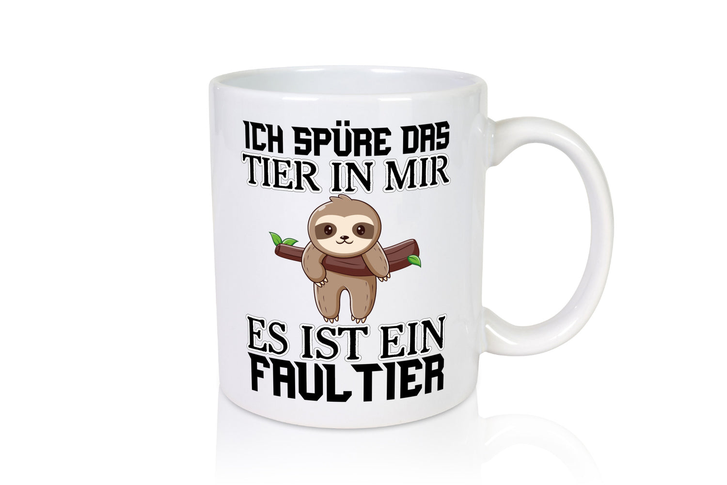 Ich spüre das Tier Humor Tierliebhaber Geschenkidee Tasse