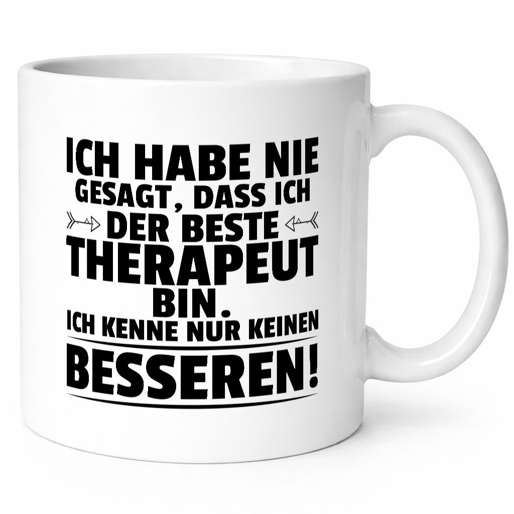 Der Beste Therapeut | Psychotherapie Therapie lustiger Spruch Geschenk Humor