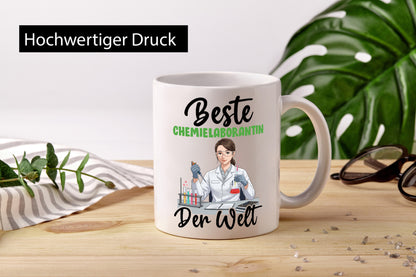 Beste Chemielaborantin | Laborantin Chemie v2 Geschenk Humor Geschenkidee