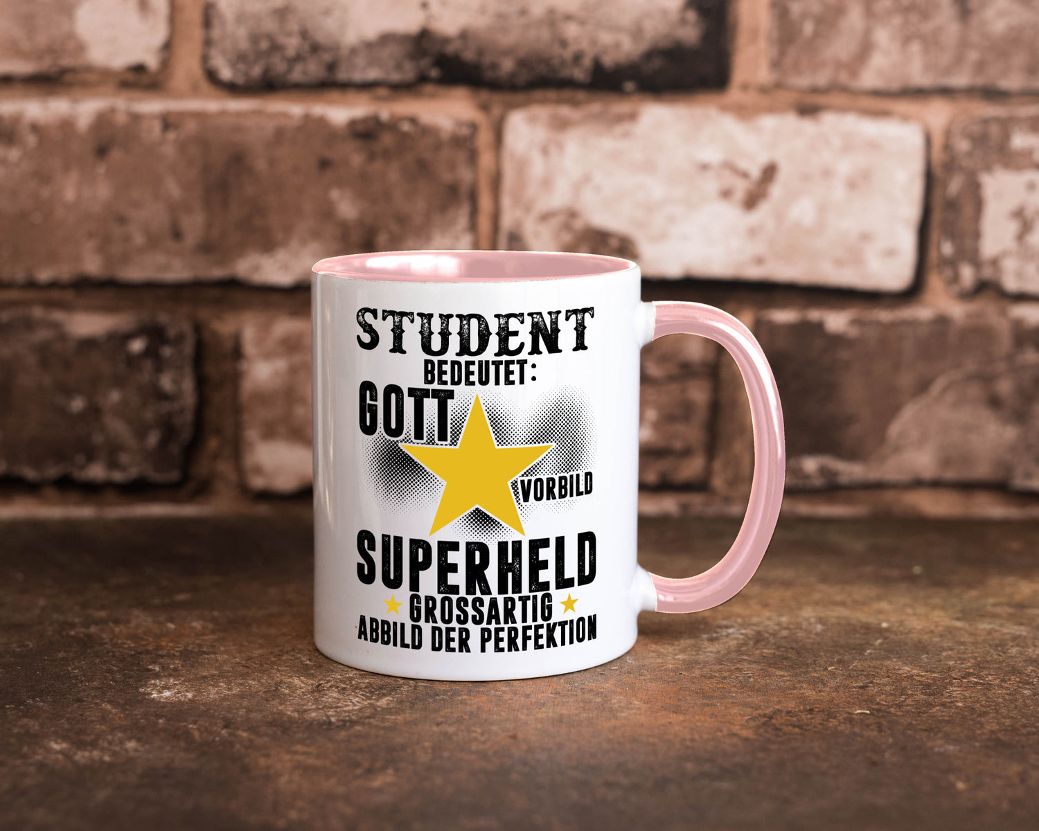 Bedeutung von Student | Universität Uni Studium Geschenkidee Humor Tasse