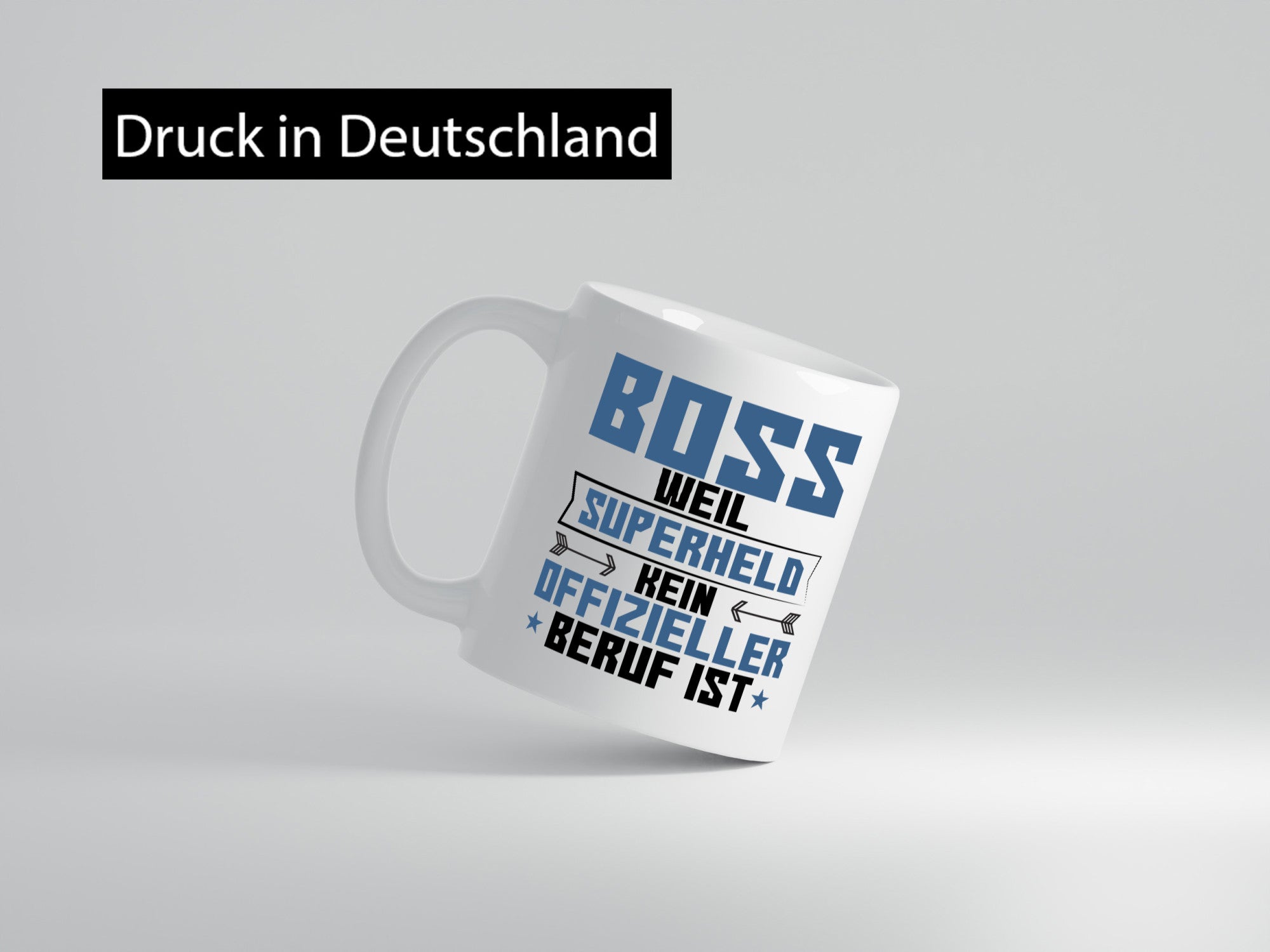 Superheld Boss | Führungskraft Vorgesetzter lustiger Spruch Geschenk Humor