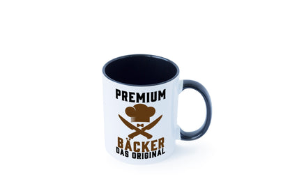 Premium Bäcker das Orginal Humor Geschenkidee Tasse