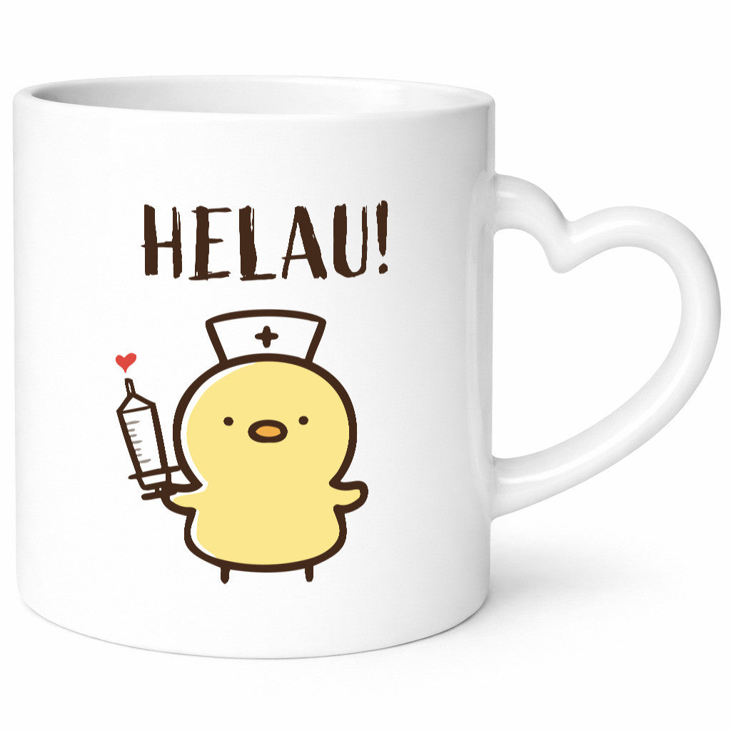 Helau | Küken Spritze Humor Geschenkidee Tasse