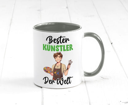 Bester Künstler | Kunst Geschenkidee Humor Tasse