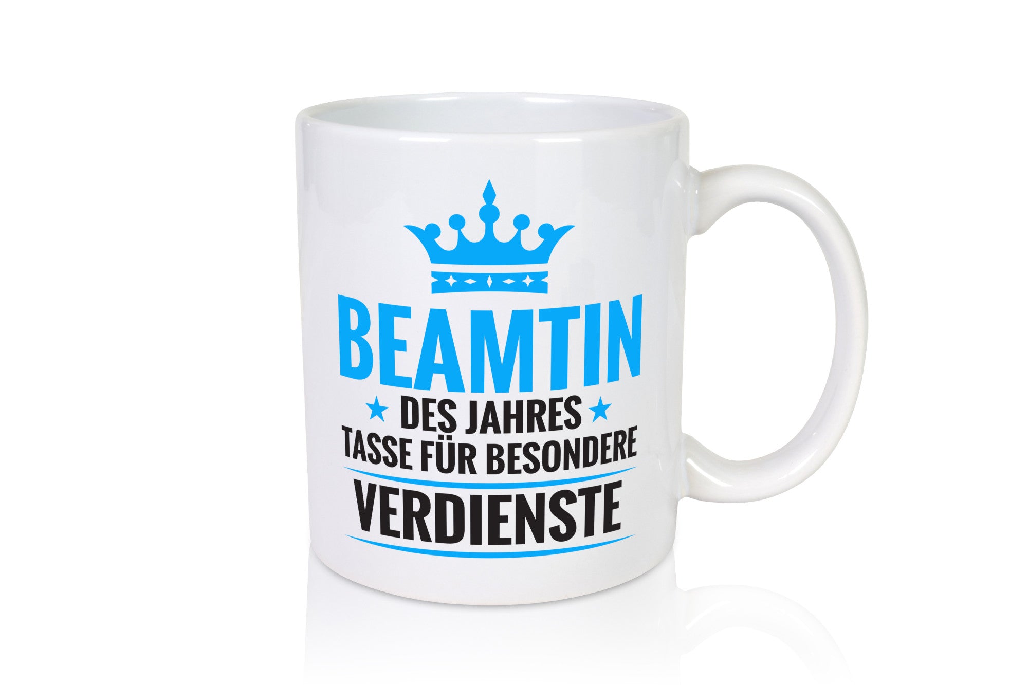 Besonderer Verdienst: Beamtin | Verbeamtung Dienst lustig Humor Geschenkidee