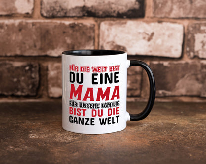 Beste mama der Welt lustiger Spruch Geschenk Familie Geschenkidee Tasse