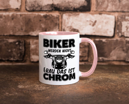 Biker werden nicht grau | Motorrradfahrer Tasse Humor Geschenkidee