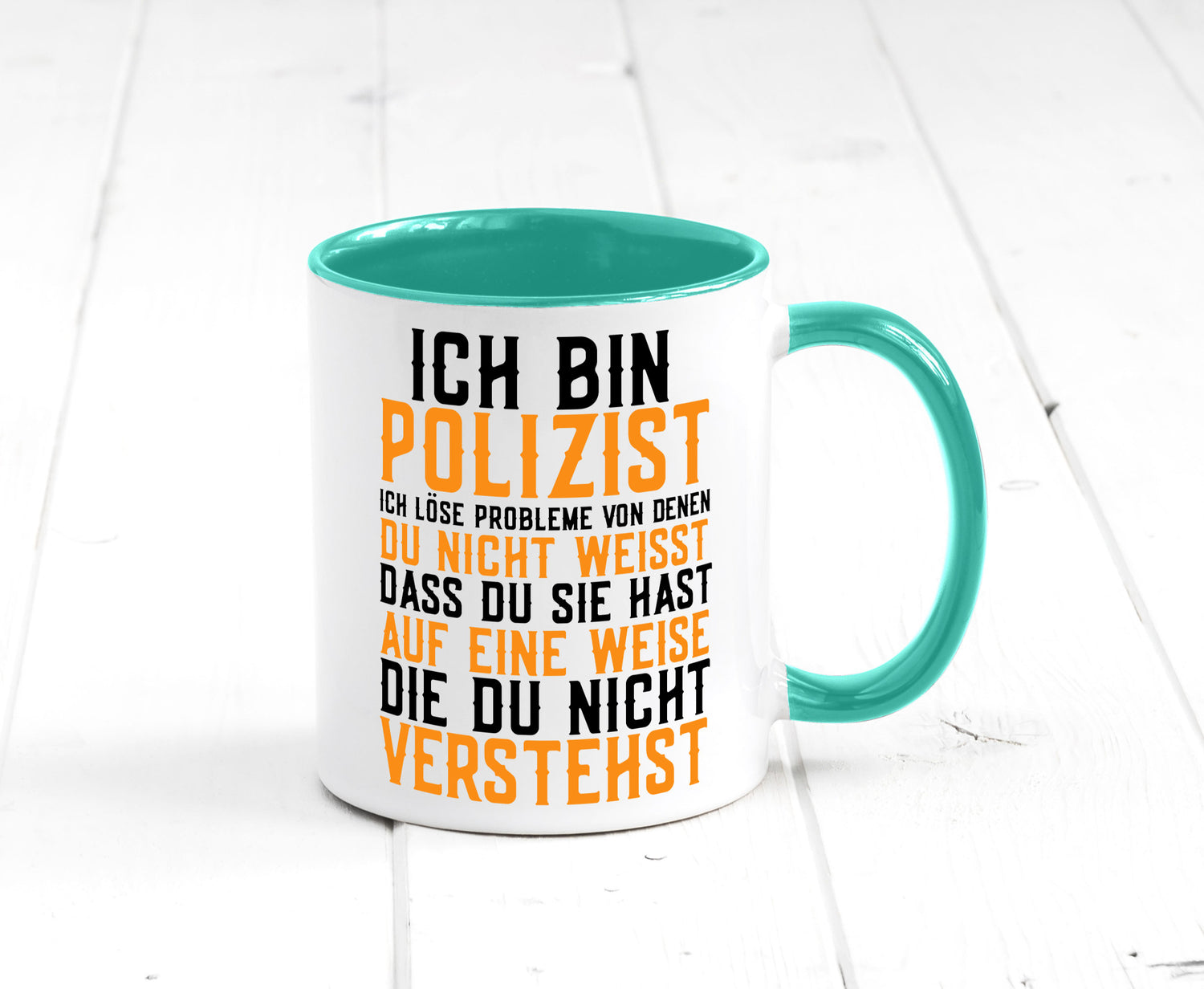 Ich bin Polizist | Polizei Beruf Job lustiger Spruch Geschenk Arbeit Kollegen