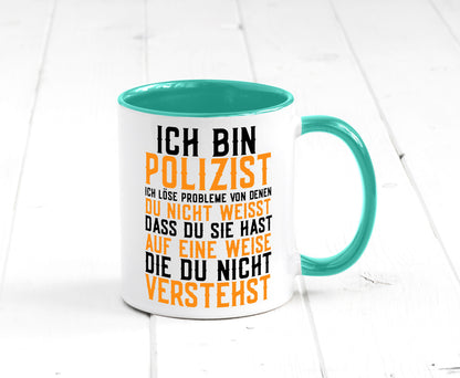 Ich bin Polizist | Polizei Beruf Job lustiger Spruch Geschenk Arbeit Kollegen