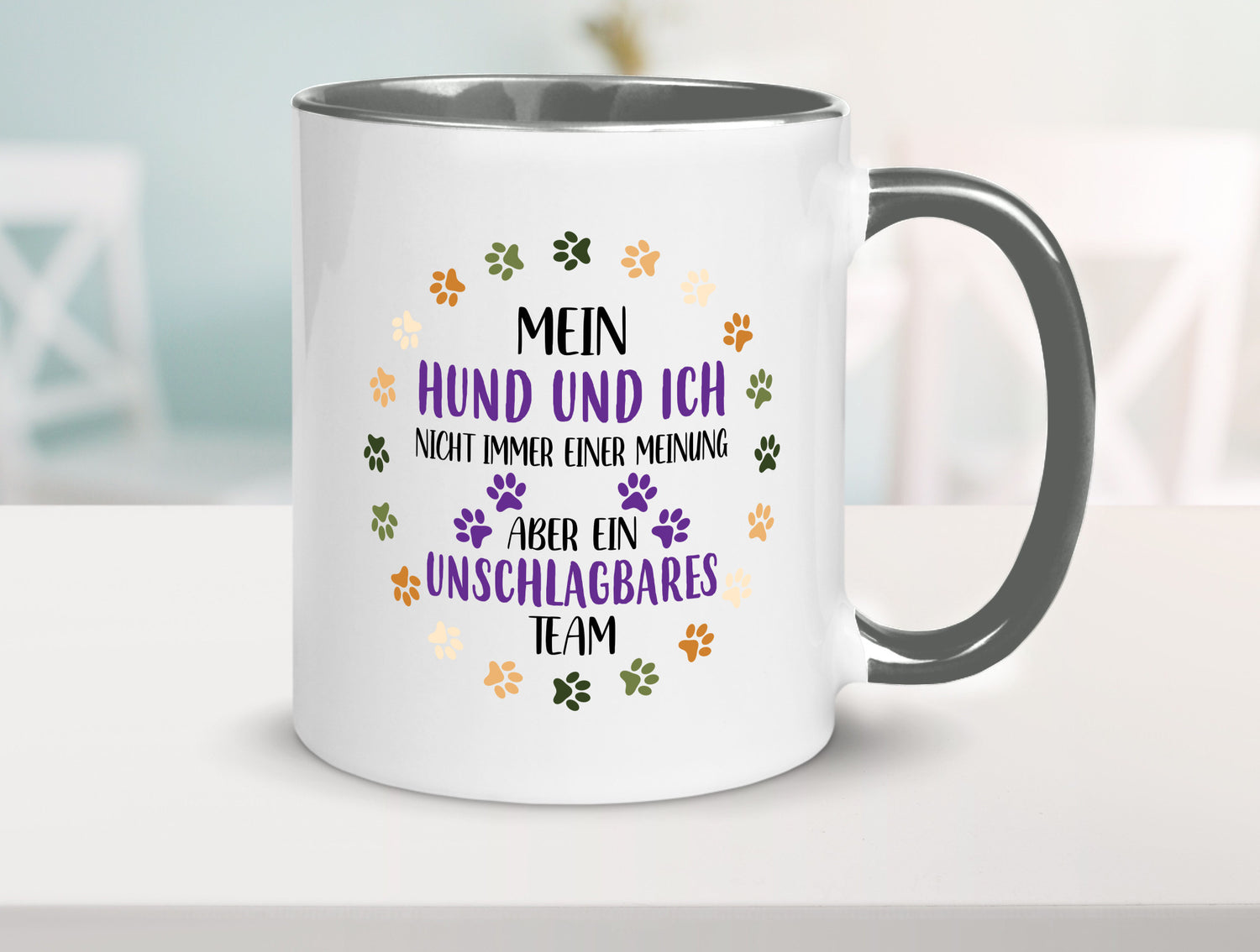Mein Hund und ich nicht immer einer Meinung | Team Geschenkidee Tierliebhaber