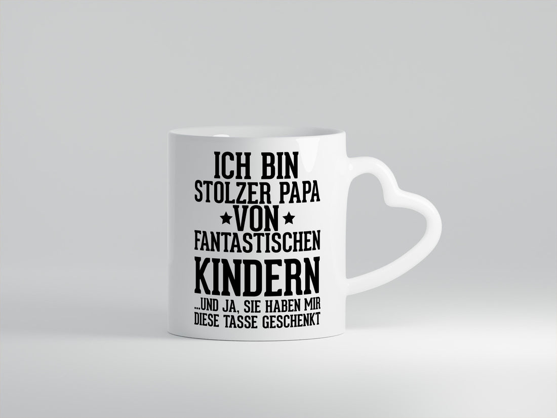 Stolzer Vater lustig Familie Geschenkidee Geschenk Tasse