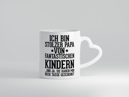Stolzer Vater lustig Familie Geschenkidee Geschenk Tasse