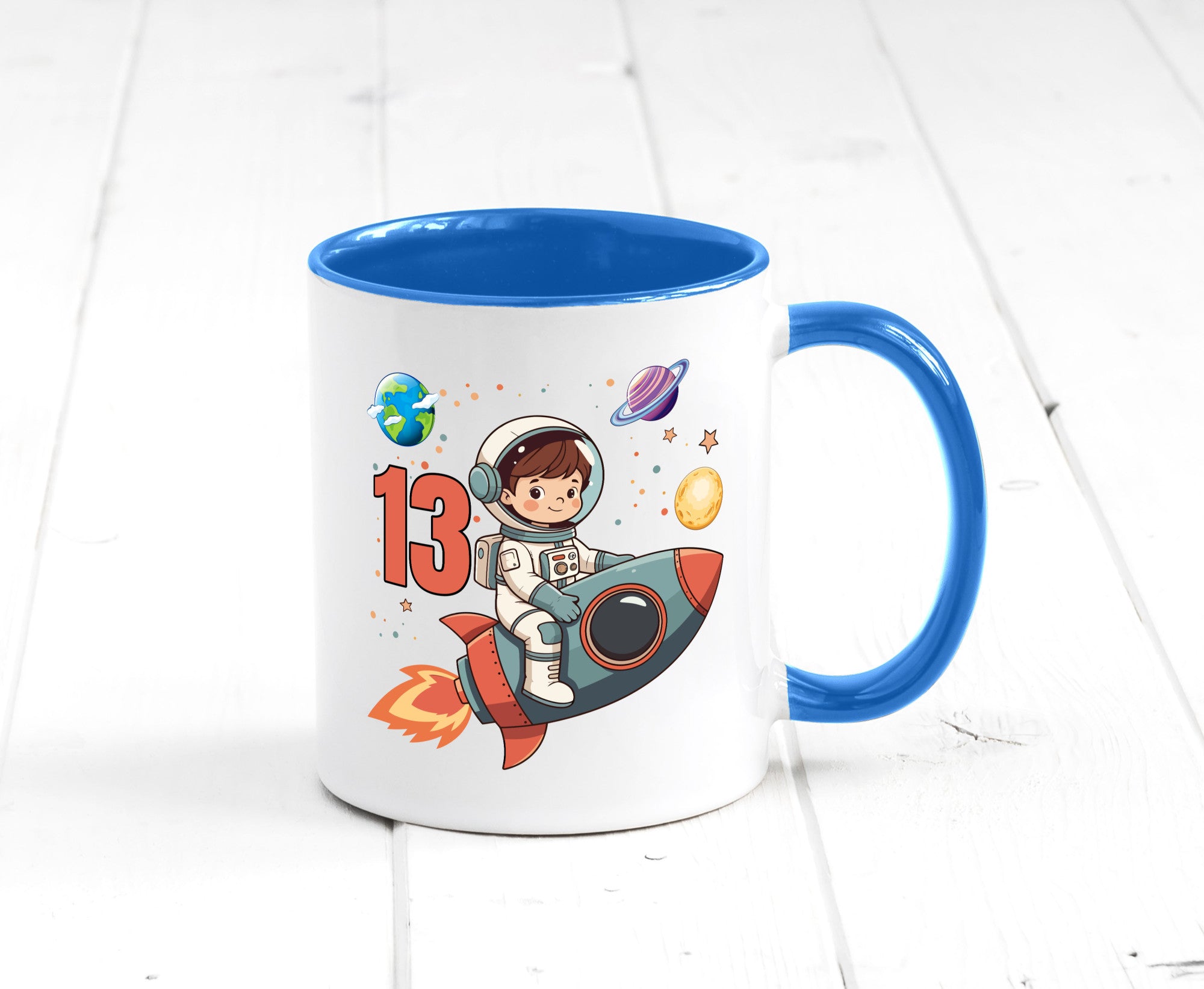 13. Geburtstag | 13 Jahre Astronaut Weltraum lustiger Spruch Geschenk