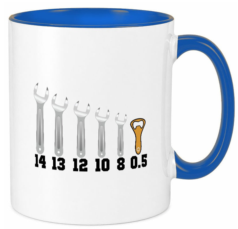 Bierliebhaber | Biertrinker Werkzeug Bieröffner Geschenkidee Humor Tasse