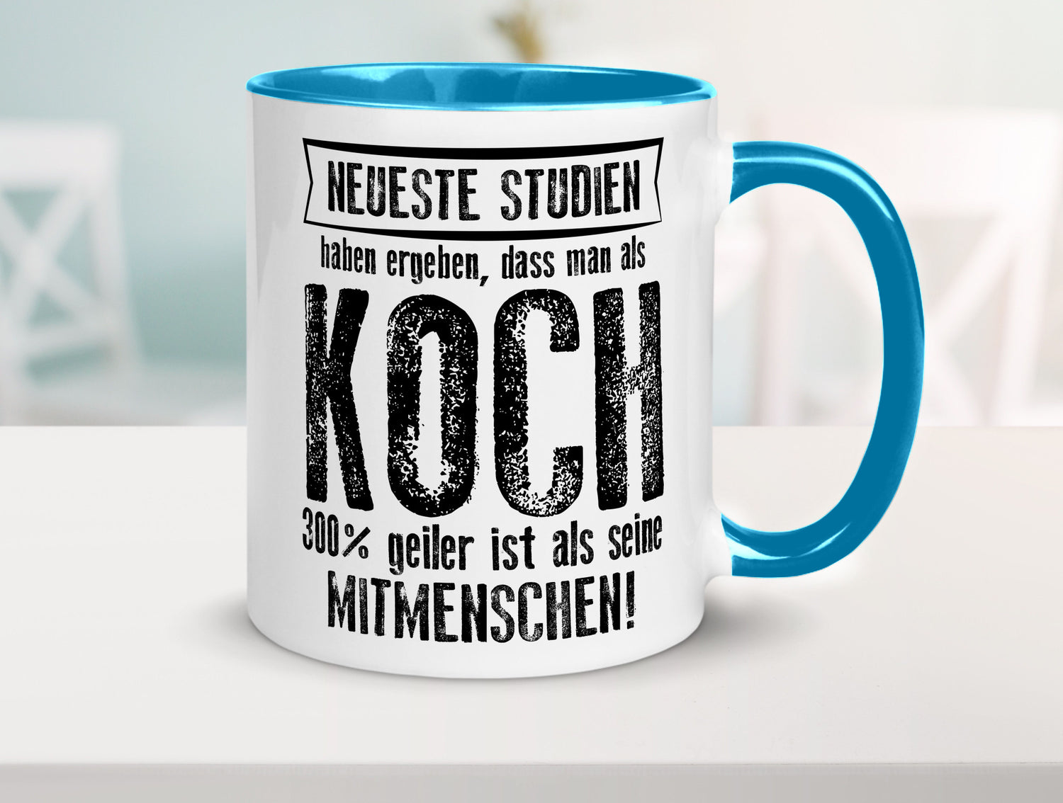 Neuste Studien: Koch | Chefkoch Humor Arbeit Kollegen Büro Geschenkidee Tasse