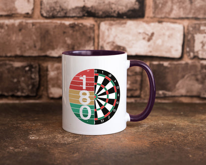 Dartsboard | Retro Dartspieler Kollege Freunde Geschenkidee Arbeit Kollegen
