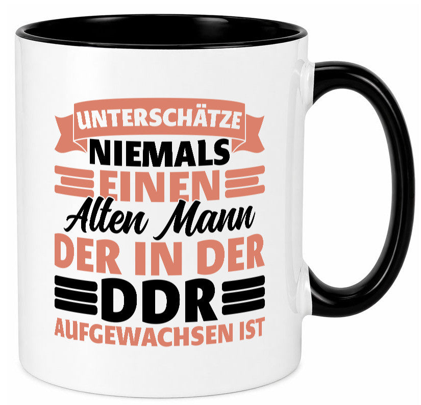 DDR Männer | Ostdeutschland Opa Ossi Vatertag vl7 Geschenk Familie Geschenkidee Tasse