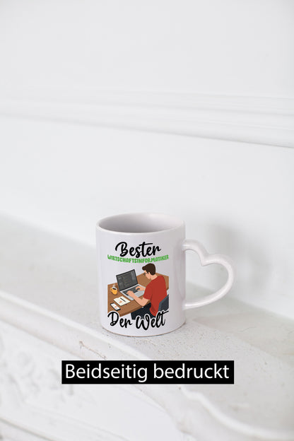 Bester Wirtschaftsinformatiker | Informatik Geschenkidee Humor Tasse