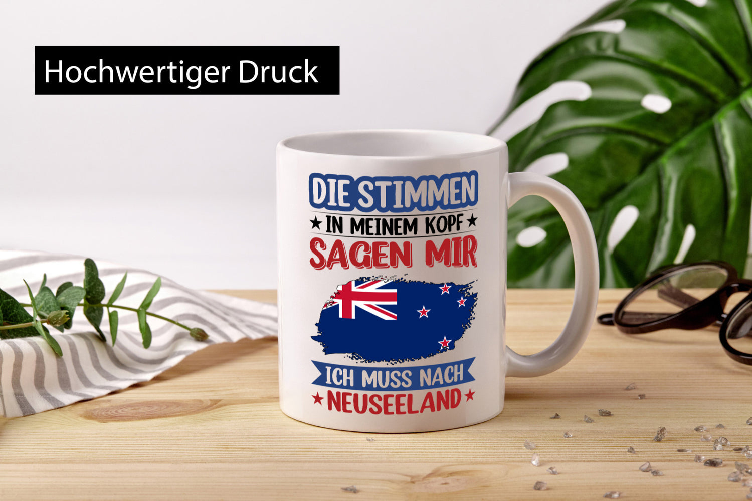 Neuseeland | Urlaub Stimmen in meinem Kopf Traumland lustig Humor Geschenkidee