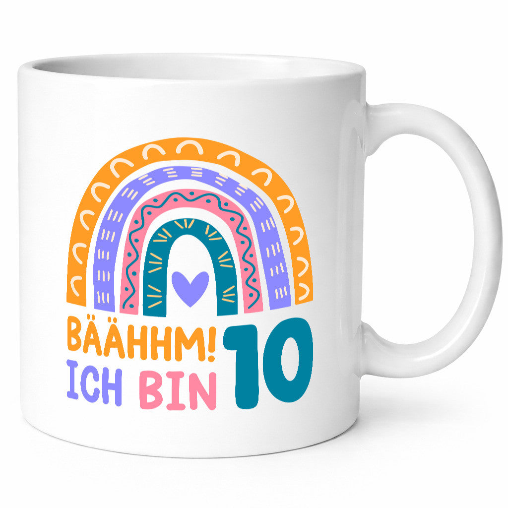 10. Geburtstag | 10 Jahre Regenbogen Bääm Mädchen Geschenk Geschenkidee