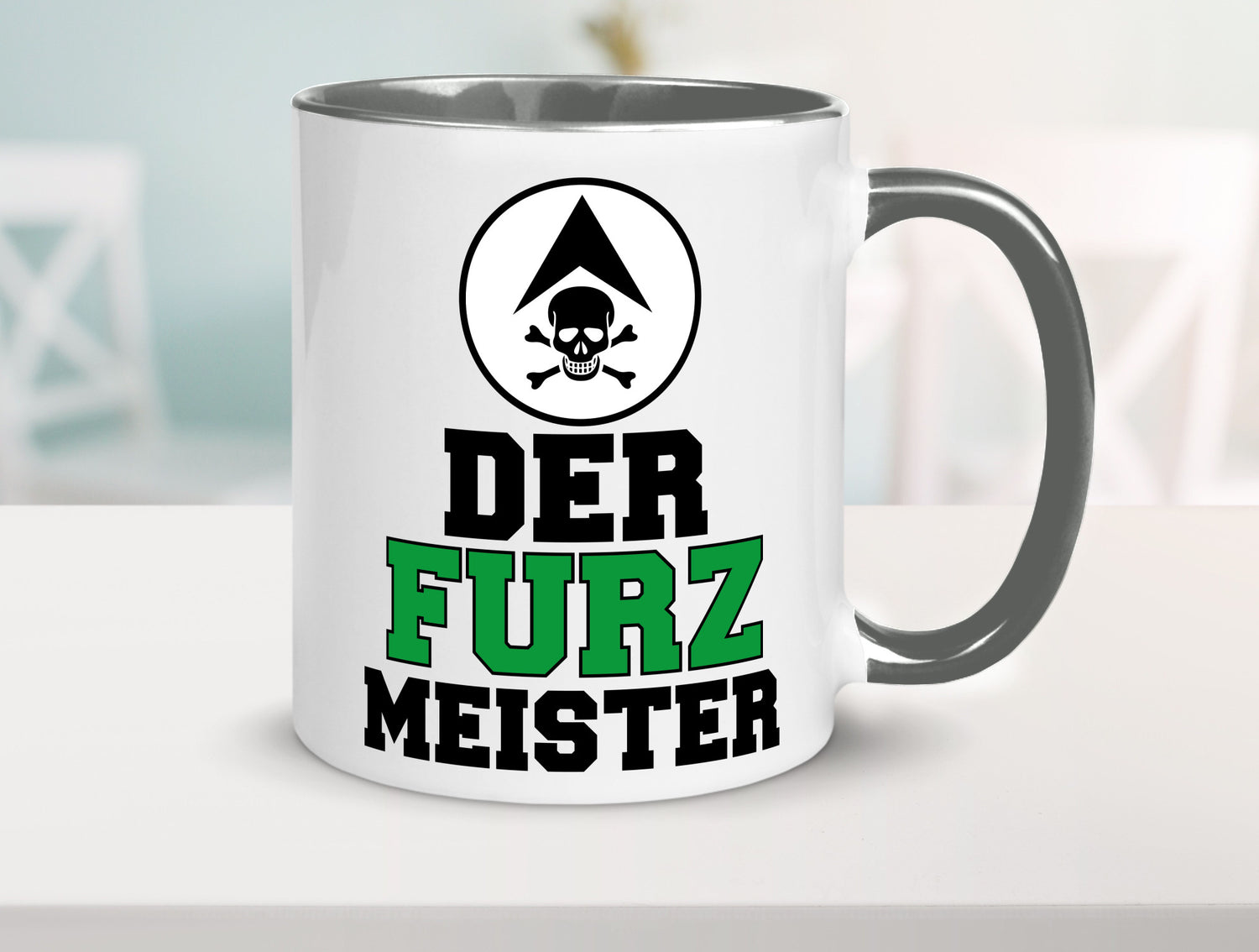 Der Furz Meister | Männer Tasse derber Humor Furzen lustiger Spruch Geschenk