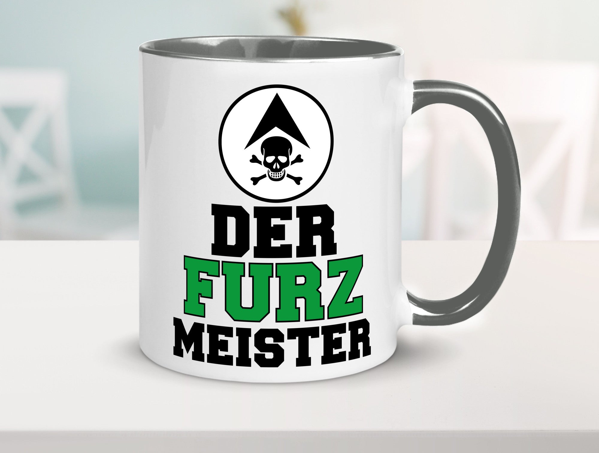 Der Furz Meister | Männer Tasse derber Humor Furzen lustiger Spruch Geschenk